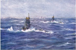 Submarinos en el Canal, 1915